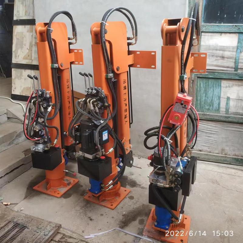 大埔区重汽蓝牌随车吊 3.2吨 国六动力强 液压驱动 农用自卸起重机